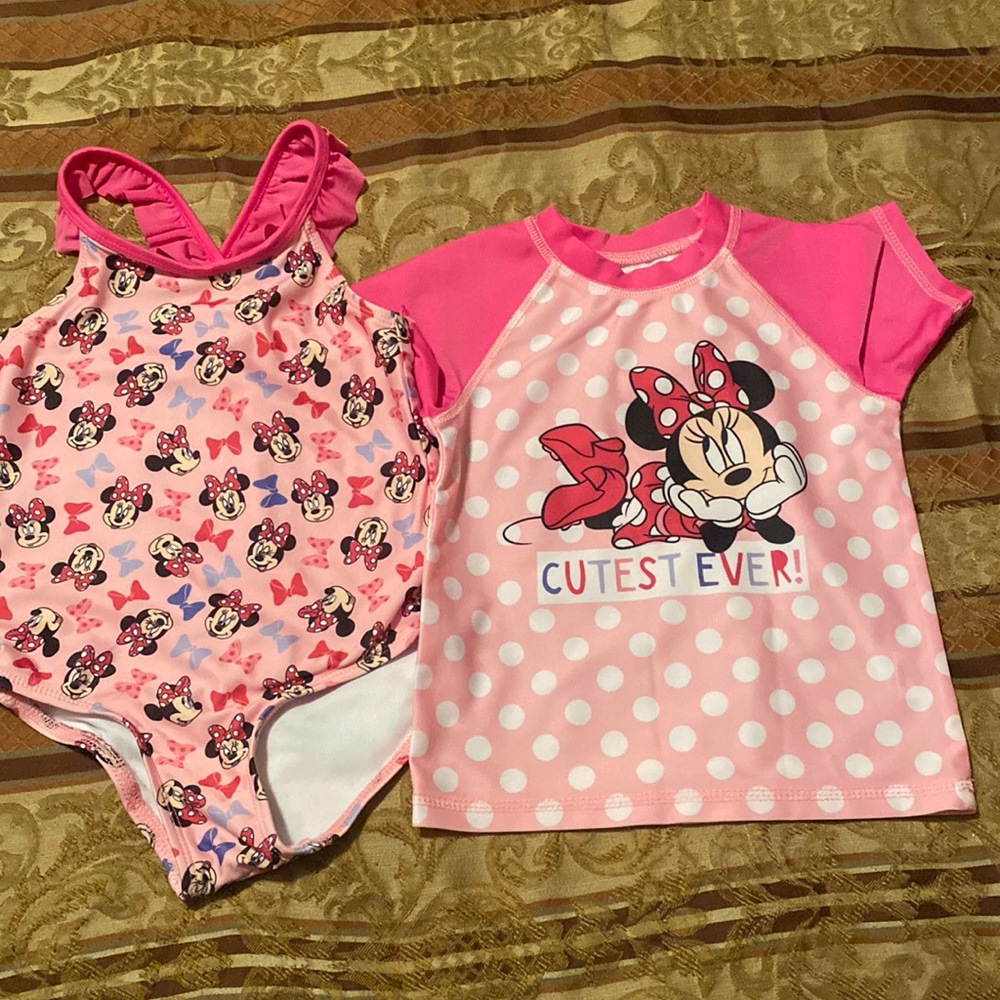 Minnie Disney junior girls swim suit